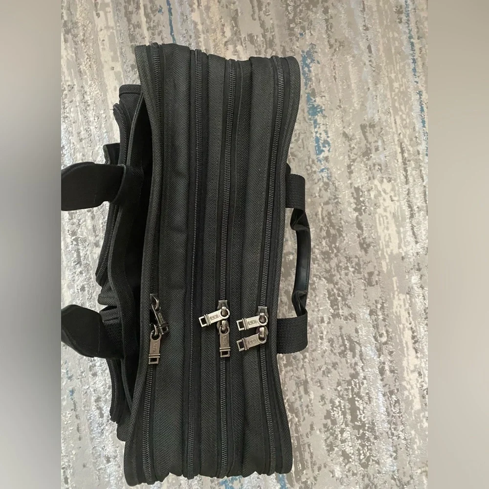 Tumi Black Briefcase for Men
